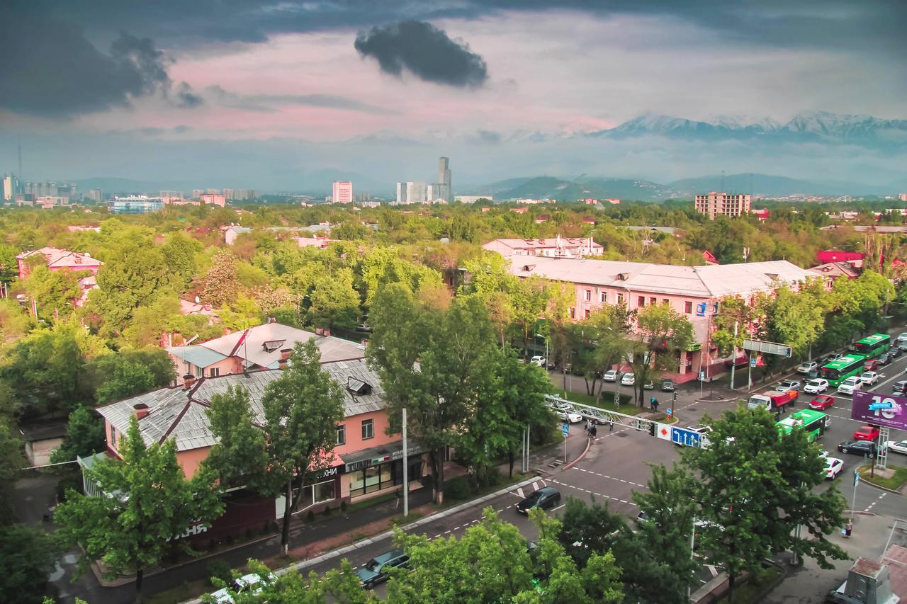"Атакент" Панорамный Вид Квартира Almaty Exterior photo